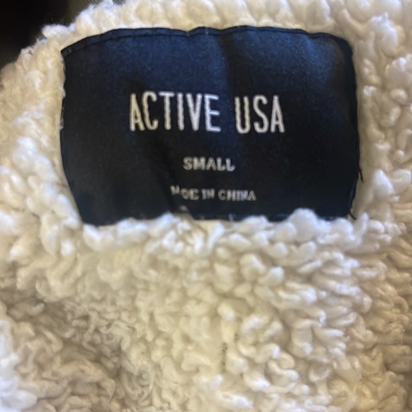 Active Usa Army Green Jacket - Picture 7 of 7